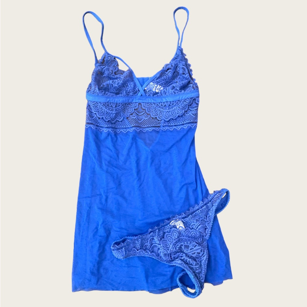 Jolidon Lingerie‎ Set Babydoll and Thong Sz 32C